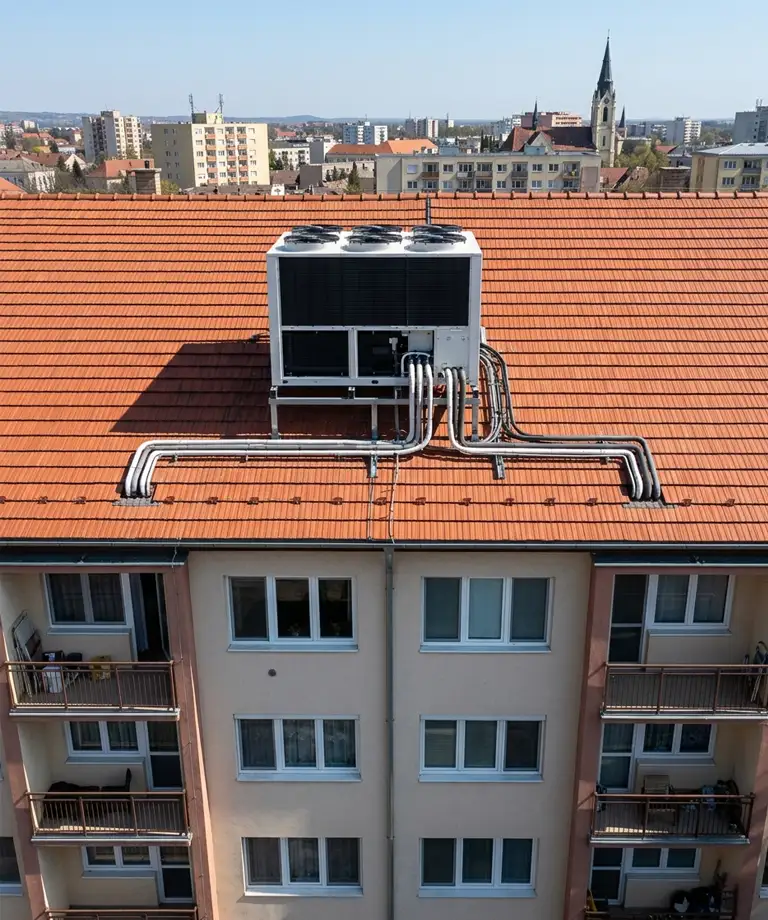 Társasházi klíma telepítés