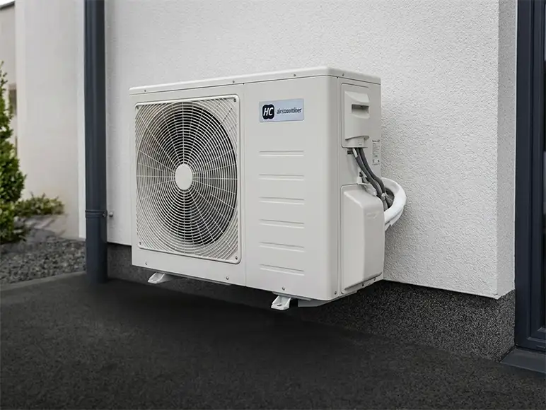 Irodaépület hőszivattyú telepítés